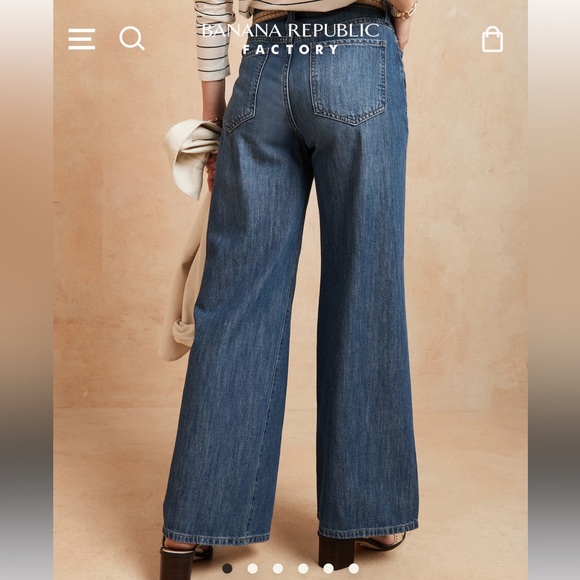 Banana Republic Wide leg Jeans